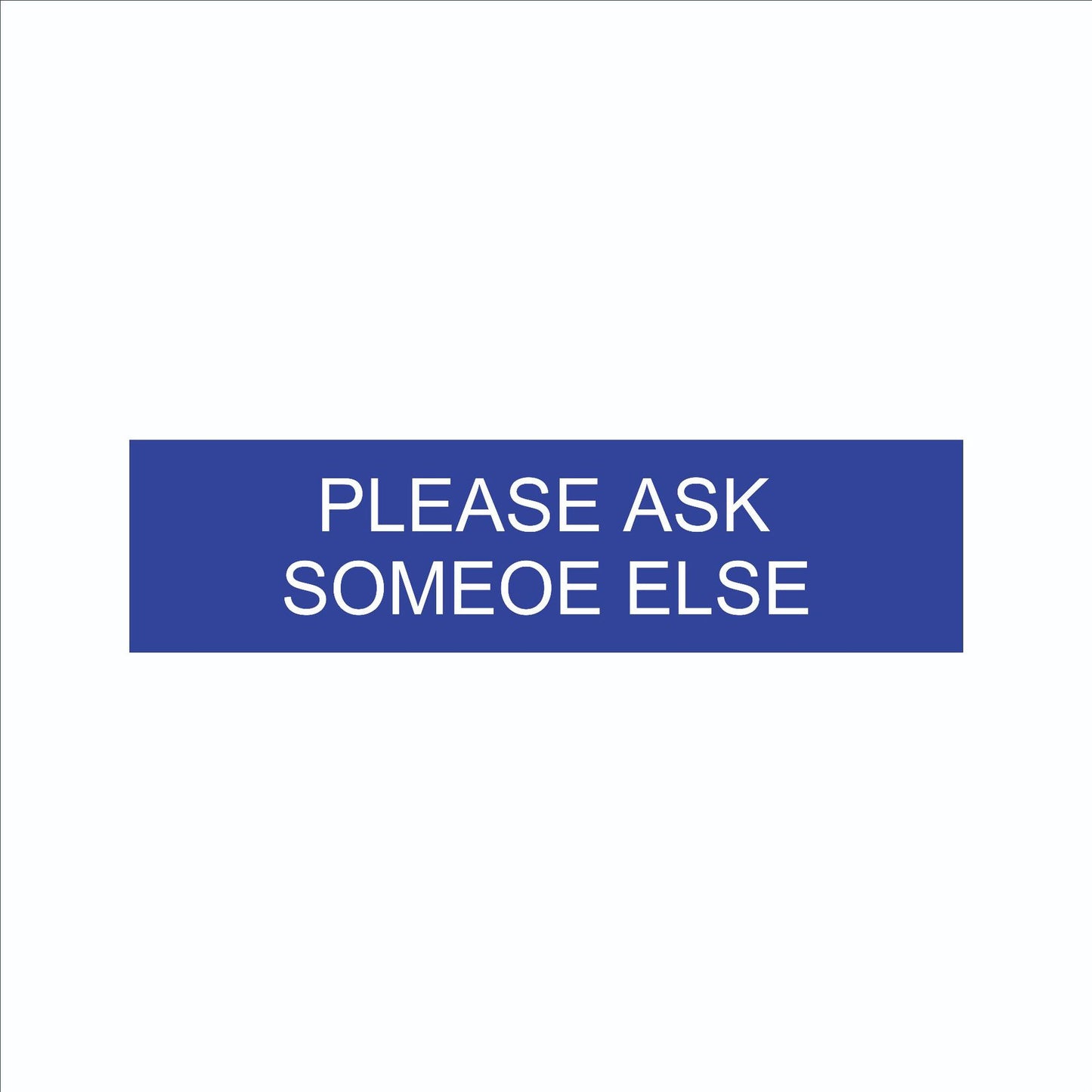 Sarcastic Acrylic Office Desk Signs