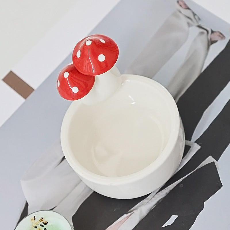 Mushroom Candlestick Decoration