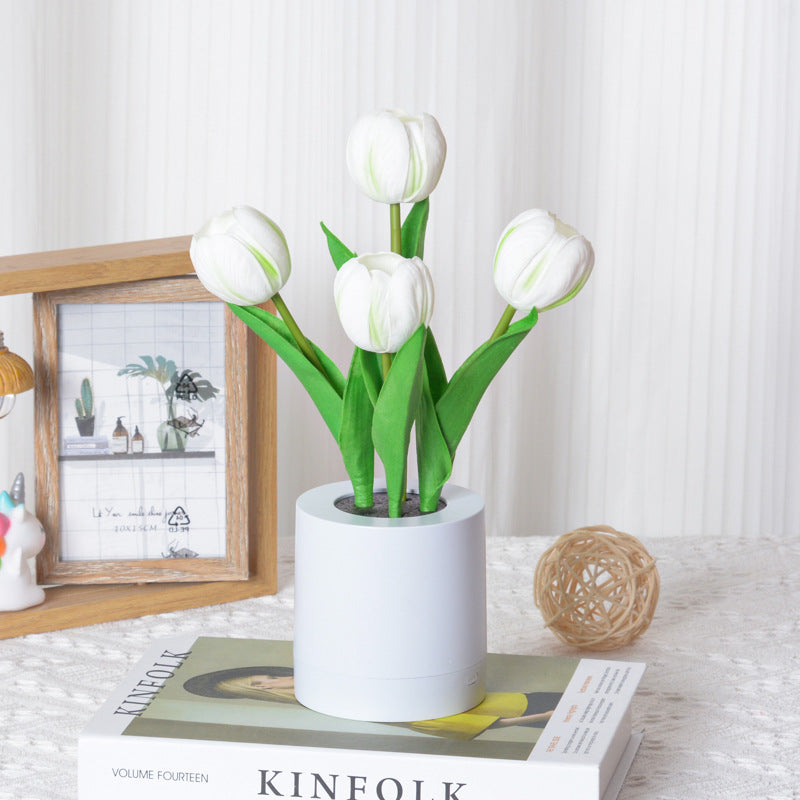 LED Tulip Night Light Decoration
