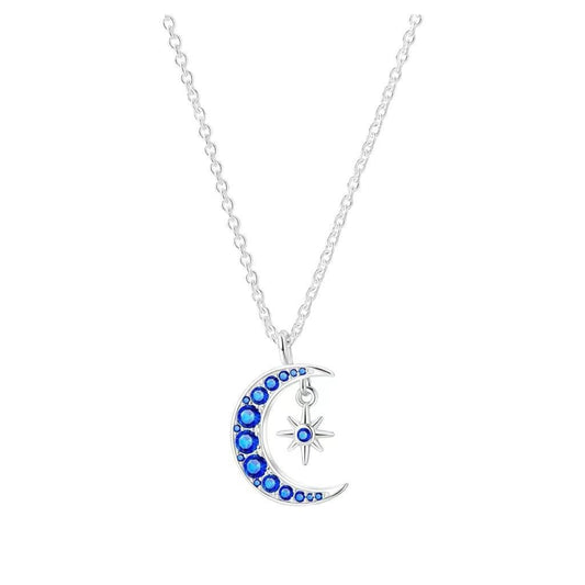 Versatile Blue Moon Luxury Necklace
