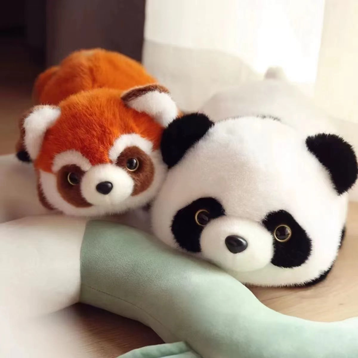 Reversible Panda Plush