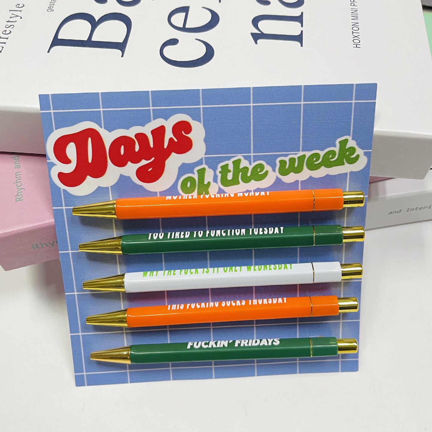 Fresh out of f*cks / Motivational Pen Set