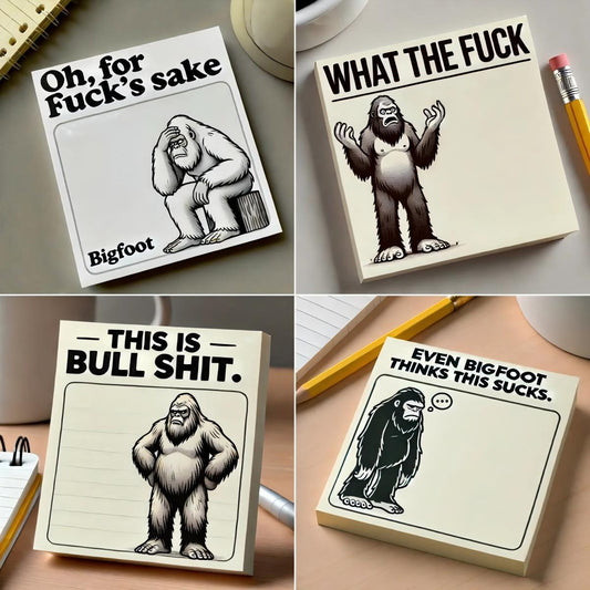 Bigfoot's Brutal Sticky Notes