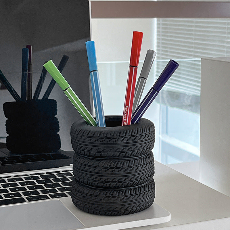 Tire Modeling Pen Holder Ornament