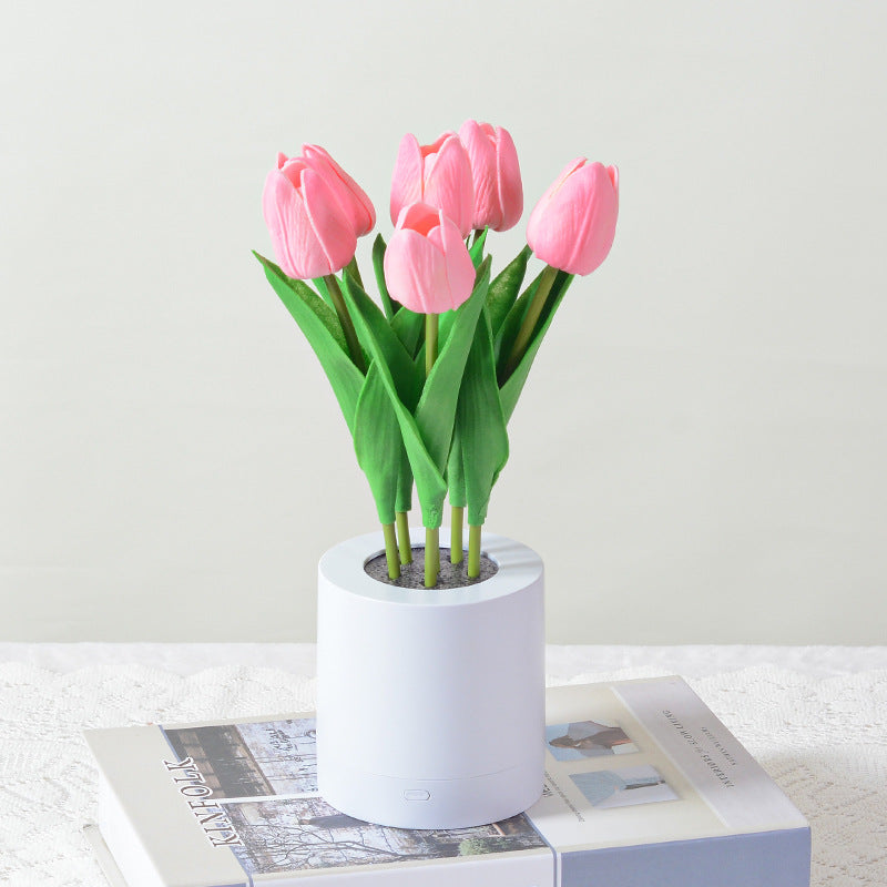 LED Tulip Night Light Decoration