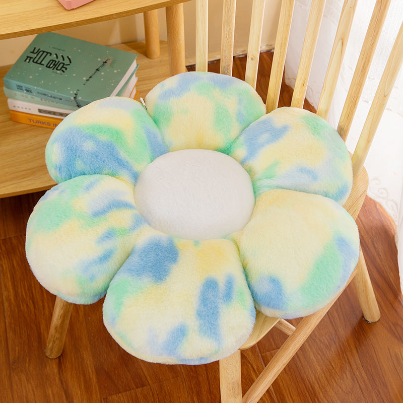 Flower Petals Seat Cushion Throw Pillow