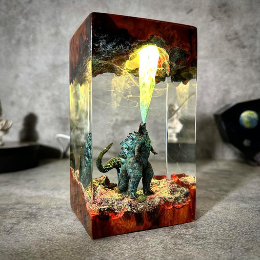 Godzilla Resin Night Light Ornament