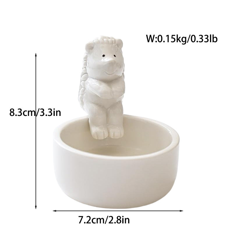 Ceramic Ghost Candlestick Ornament