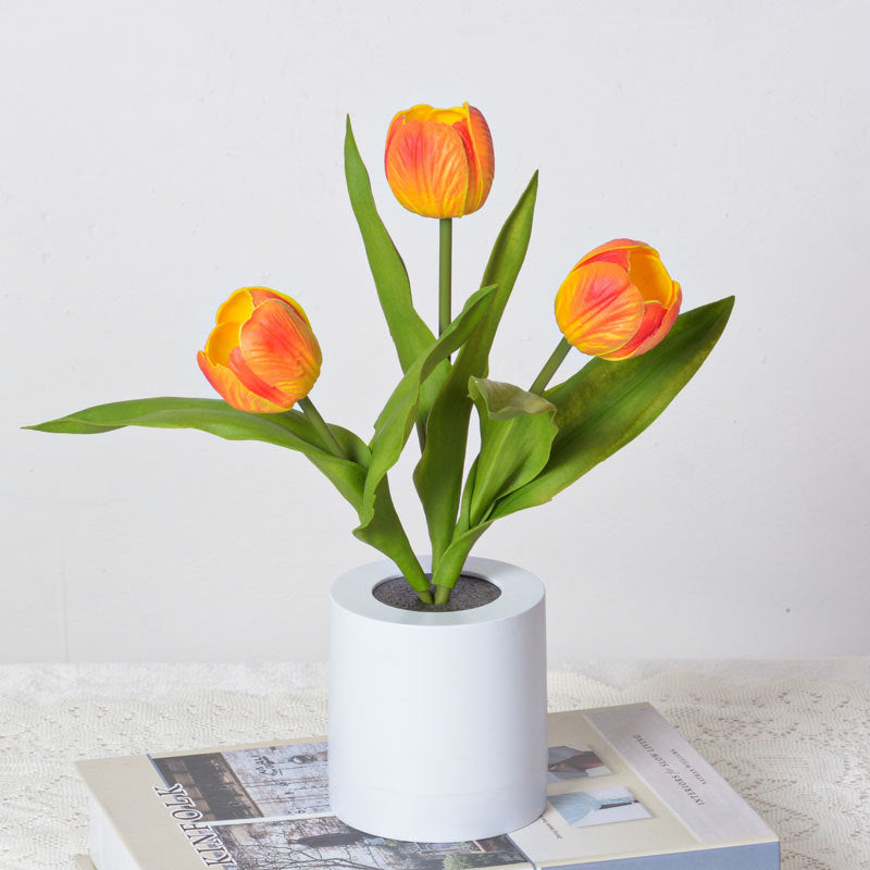 LED Tulip Night Light Decoration