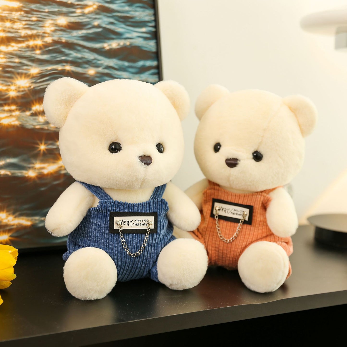 Strap Bear Doll Plush Toy