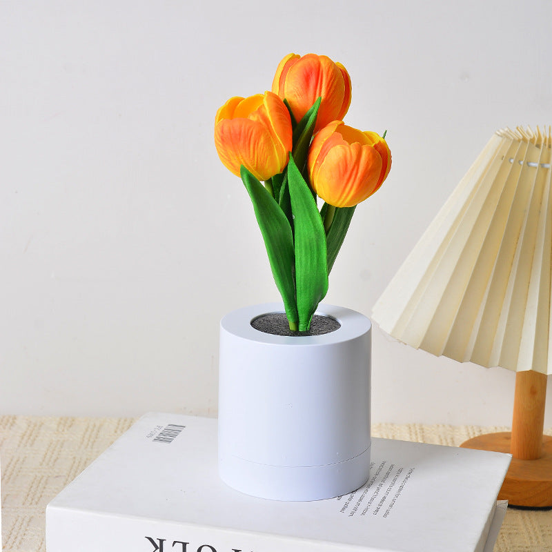 Tulip Night Light Bouquet Decoration