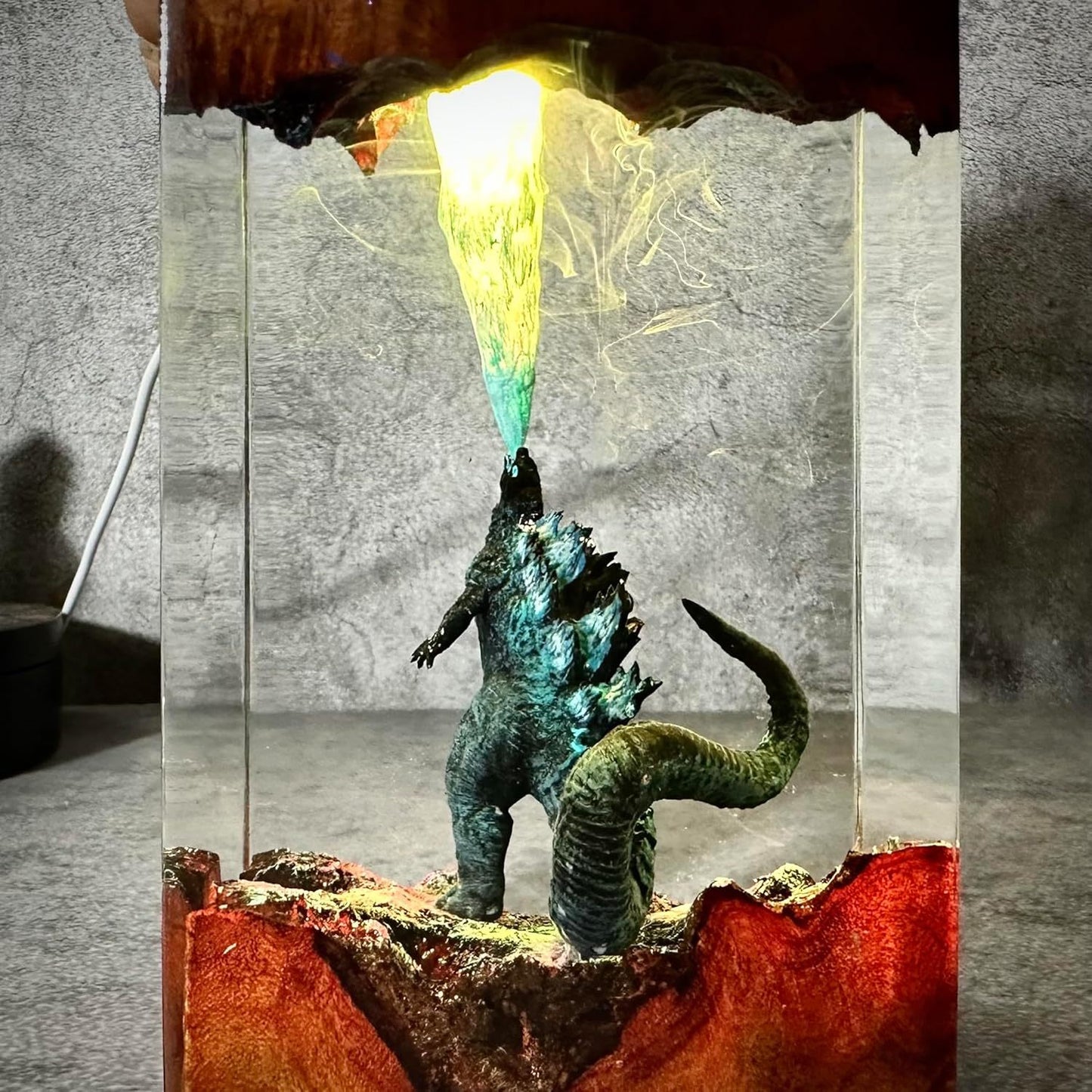 Godzilla Resin Night Light Ornament