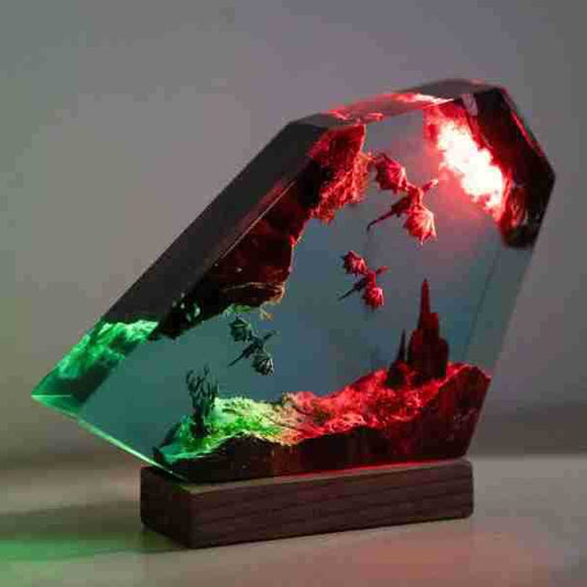Fire Dragon Ice Dragon Night Light