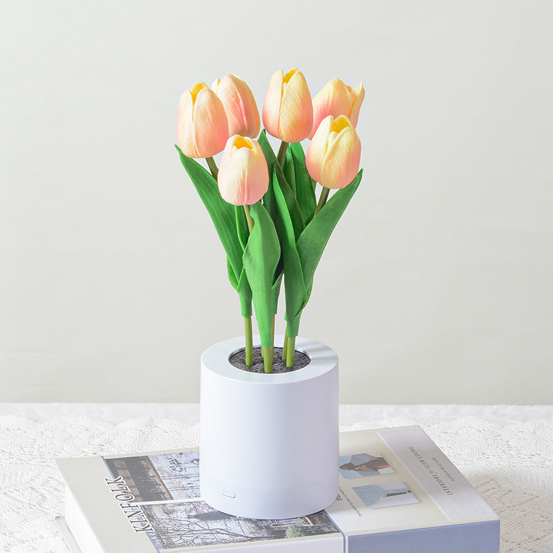 LED Tulip Night Light Decoration