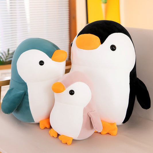 Penguin Throw Pillow Doll