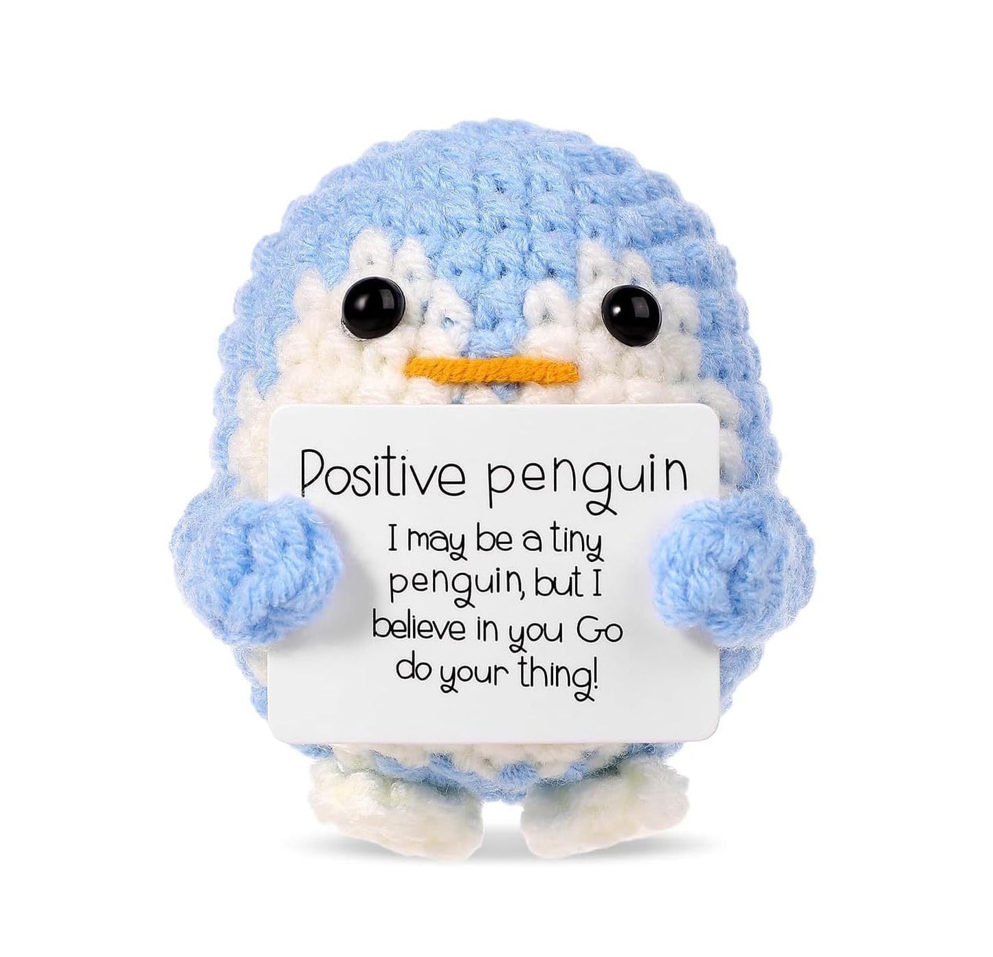 Positive Energy Penguin Ornament Doll
