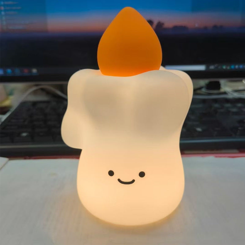 Cute Animal Silicone Pat Night Light