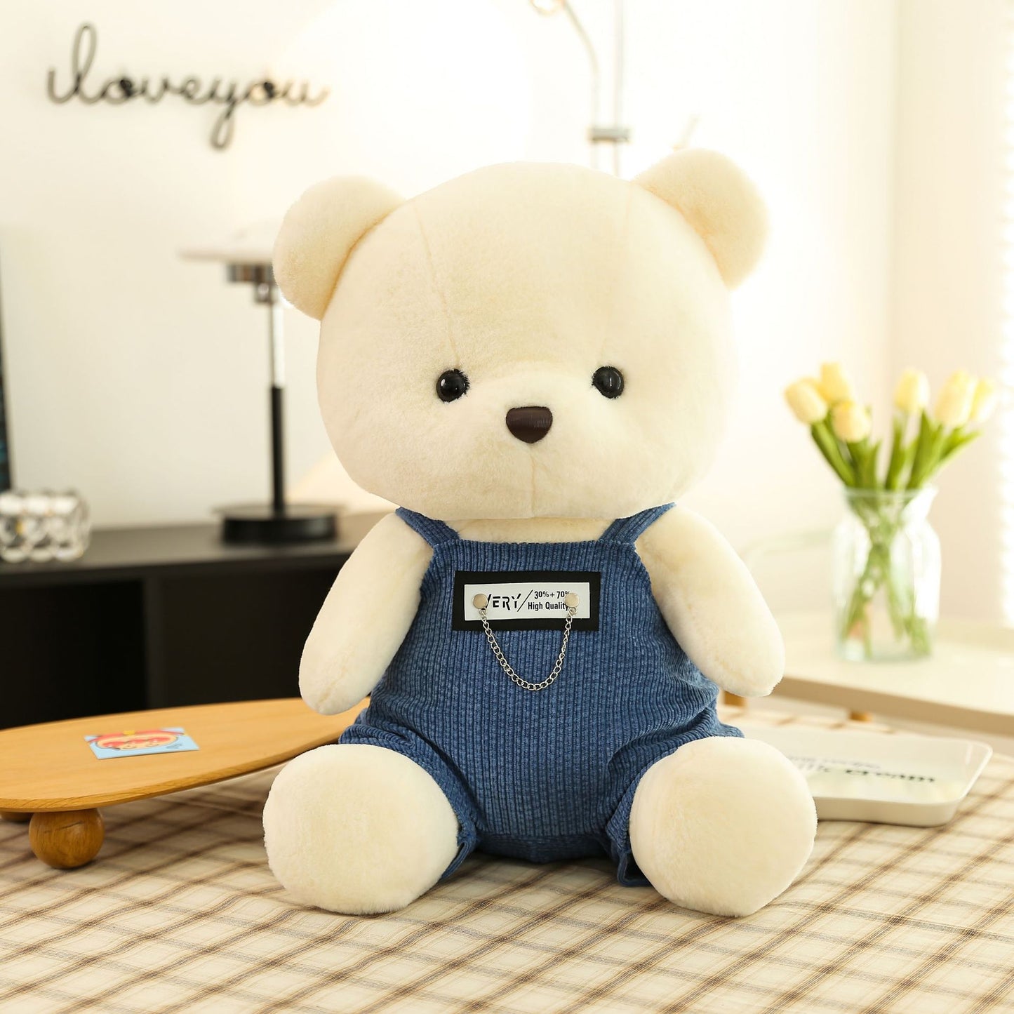 Strap Bear Doll Plush Toy