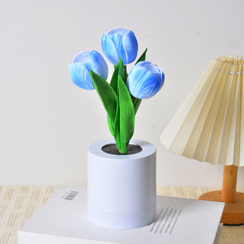 Tulip Night Light Bouquet Decoration