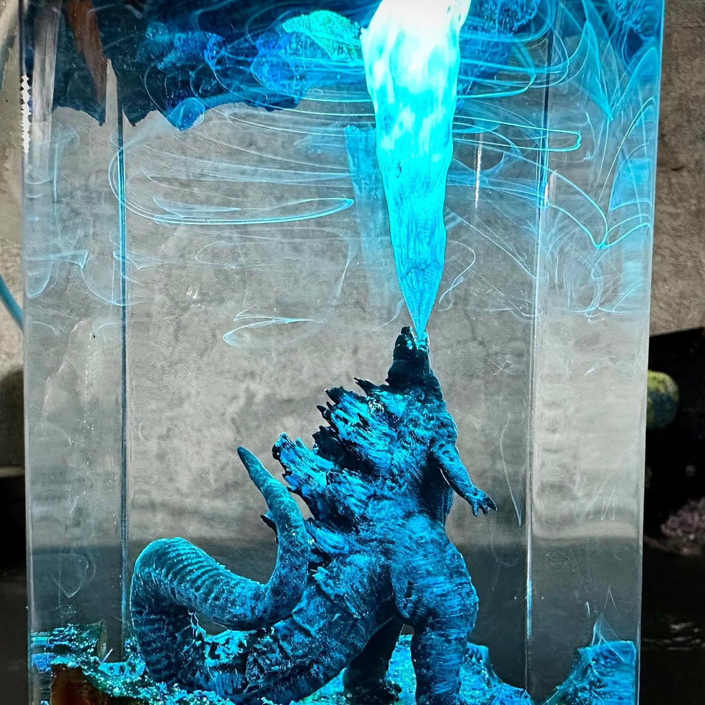 Godzilla Resin Night Light Ornament