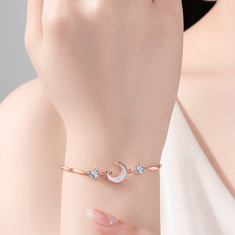 Fritillary Star Moon Bracelet Jewelry