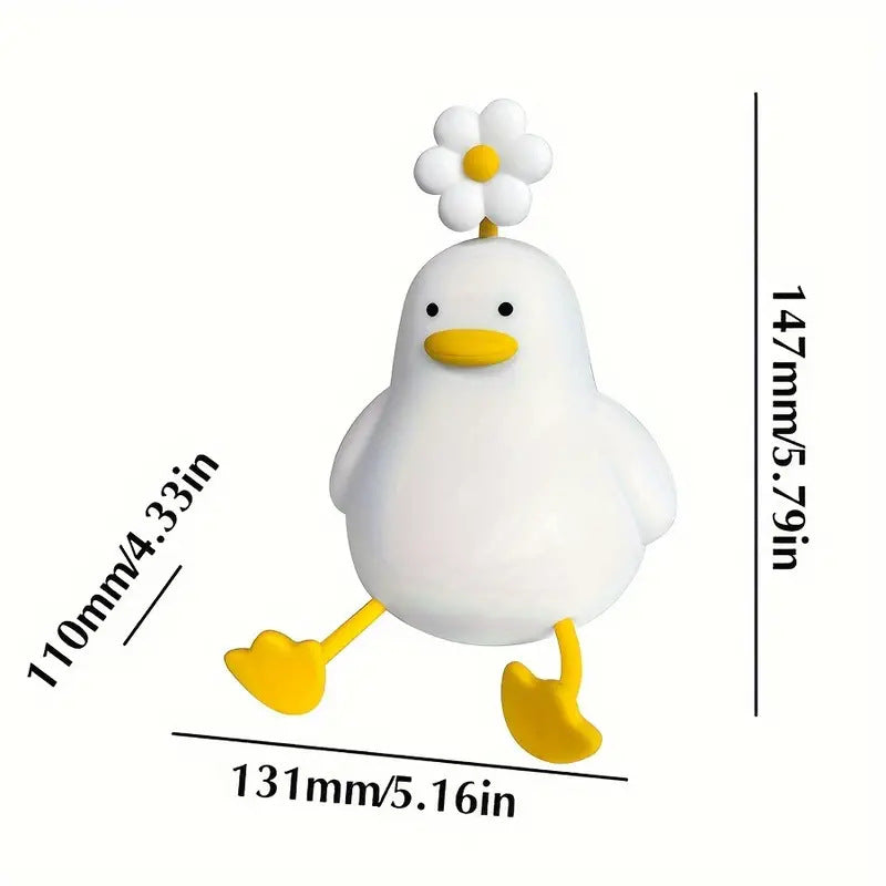Flower Duck LED Squishy Night Light