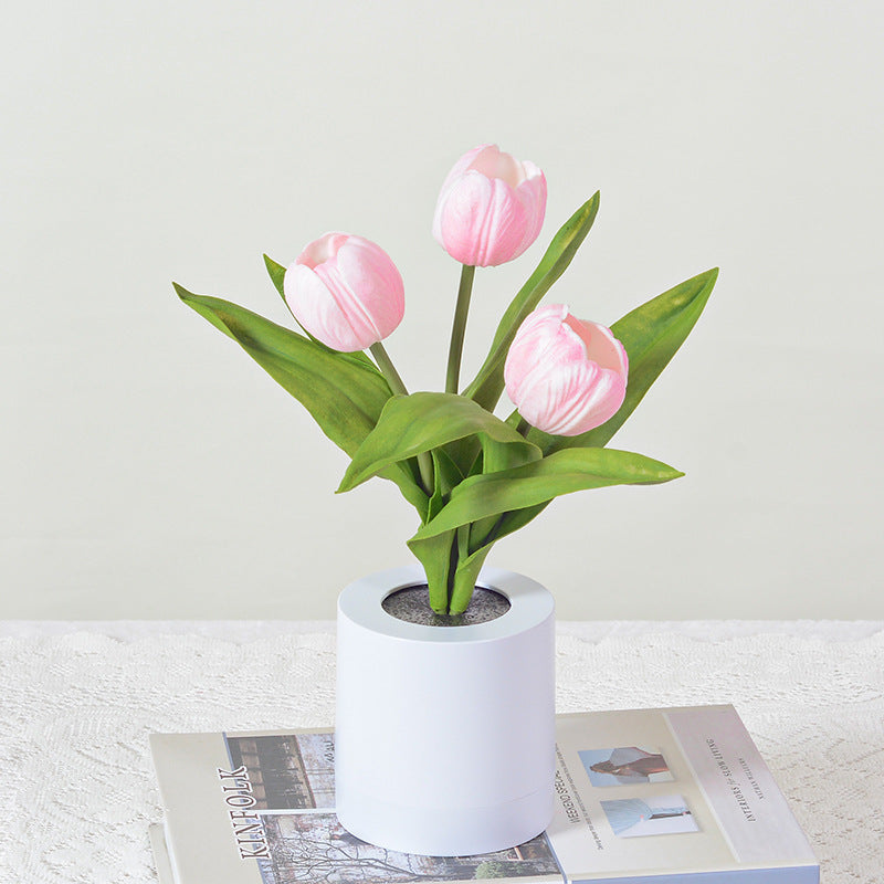 LED Tulip Night Light Decoration