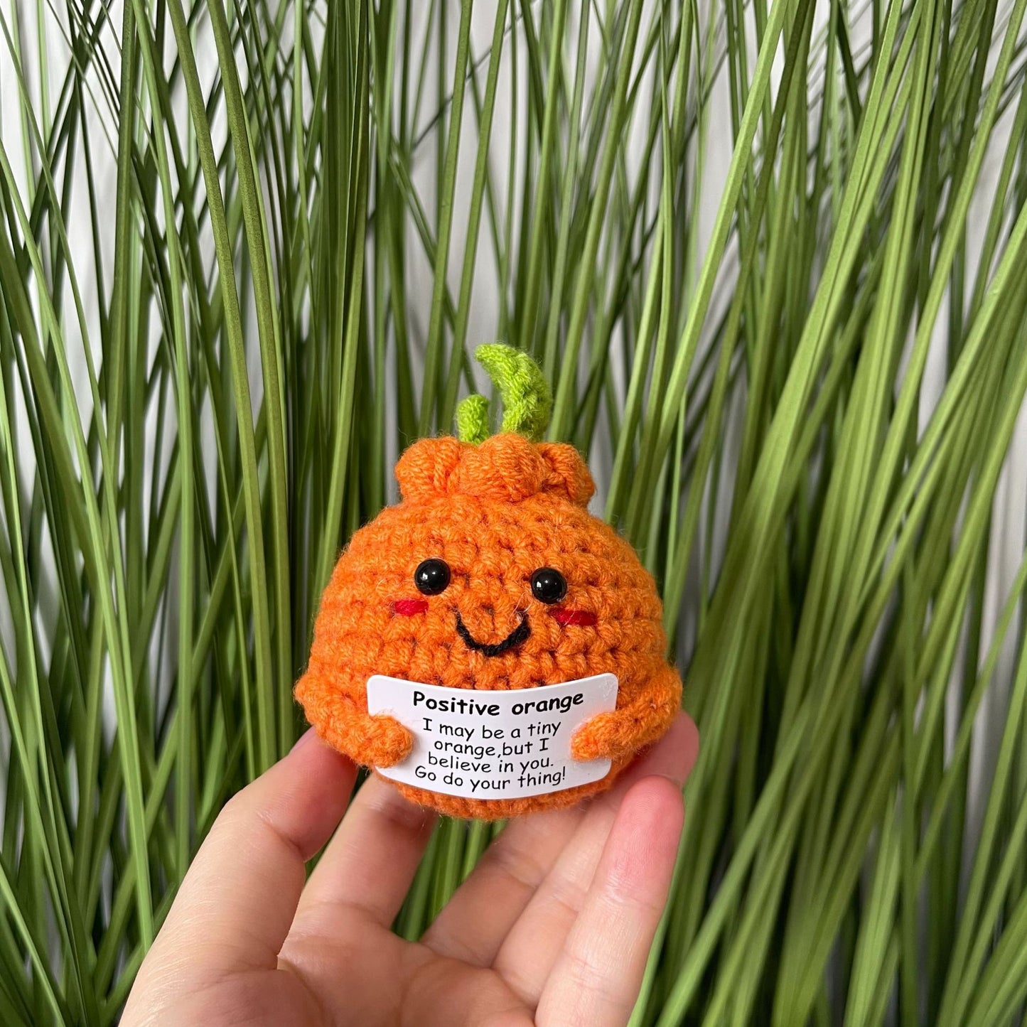 Positive Energy Potato Crocheted Doll