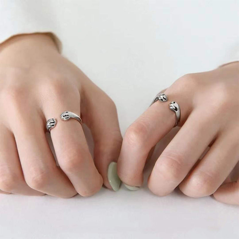 Cat Claw Marks Open Ring