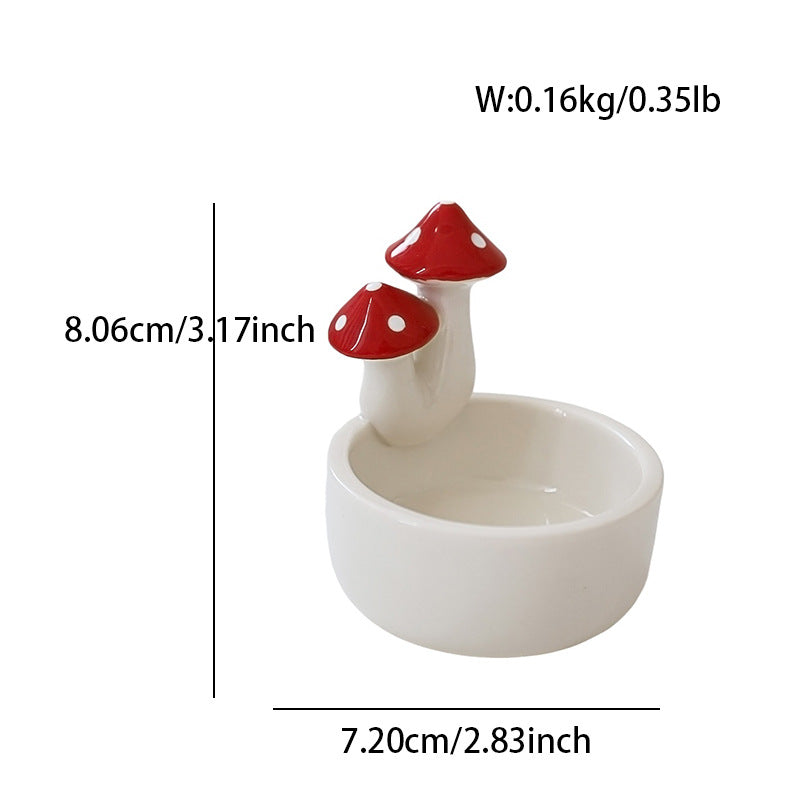 Mushroom Candlestick Decoration