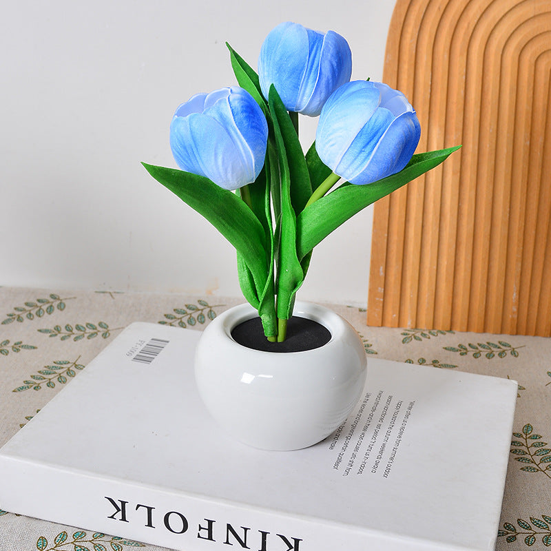 LED Tulip Warm Night Light