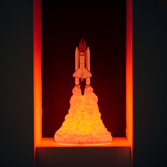 3D Printing Rocket Night Light