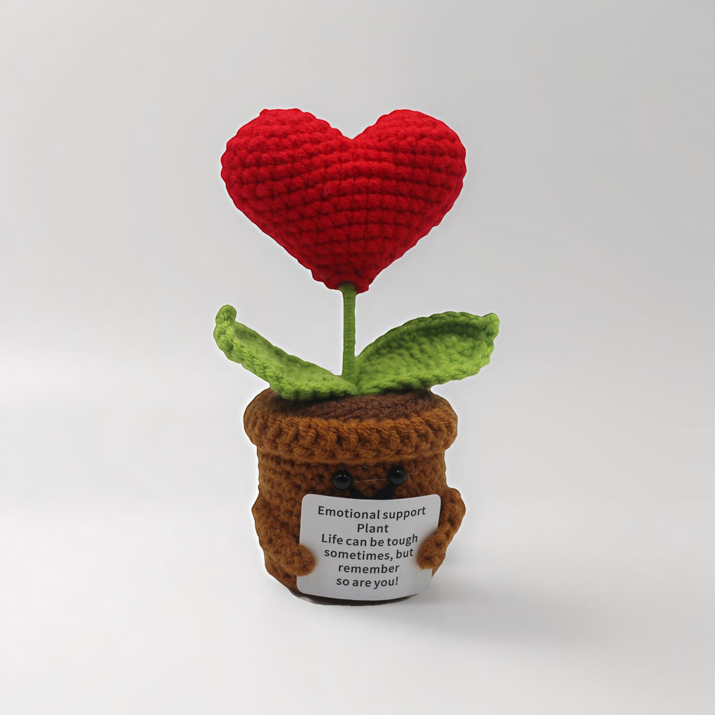 Emotional Healing Succulent Crocheted Doll
