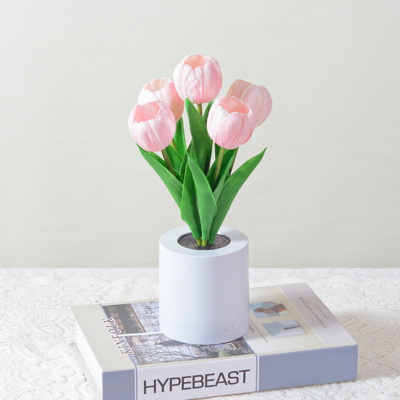 LED Tulip Night Light Decoration