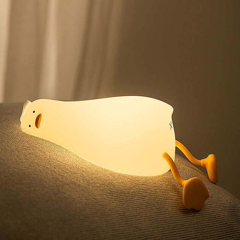 Cute Animal Silicone Pat Night Light