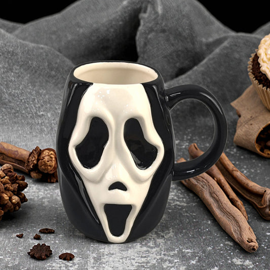 Ghost Face Ceramic Mug