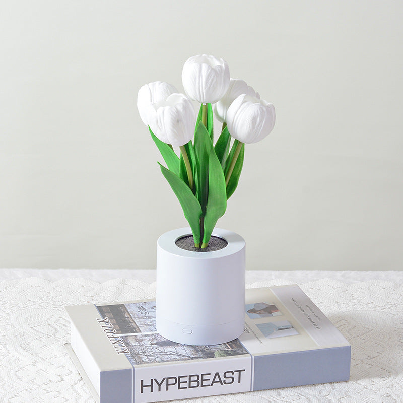 LED Tulip Night Light Decoration
