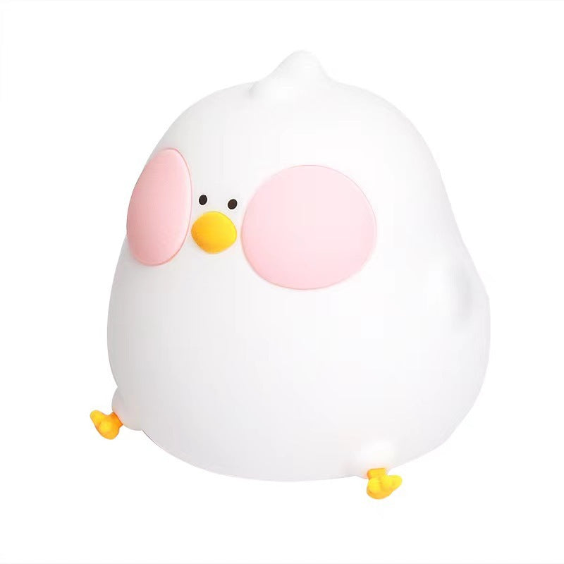 Cute Animal Silicone Pat Night Light