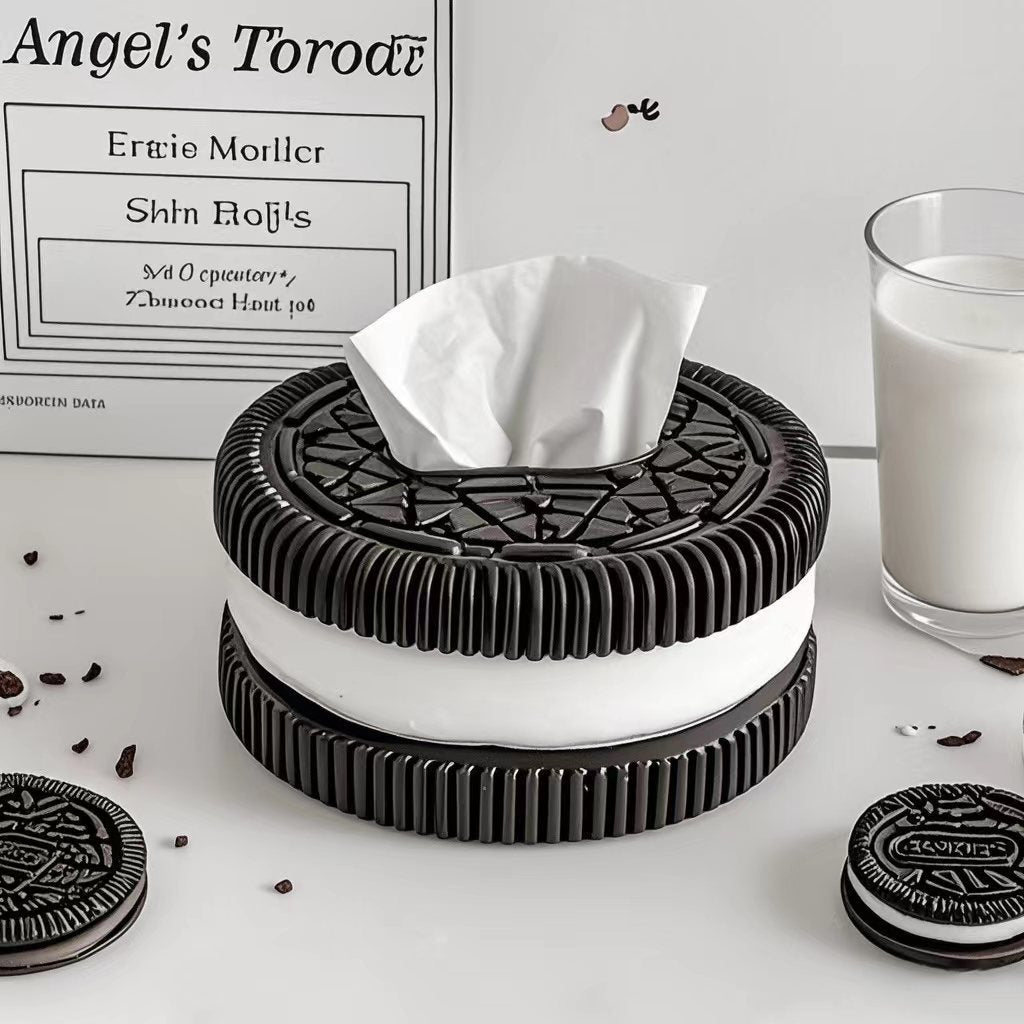 Creative Oreo Tissue Box Ornament