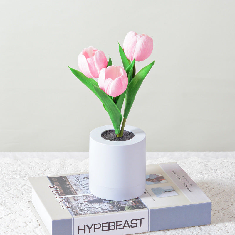 LED Tulip Night Light Decoration