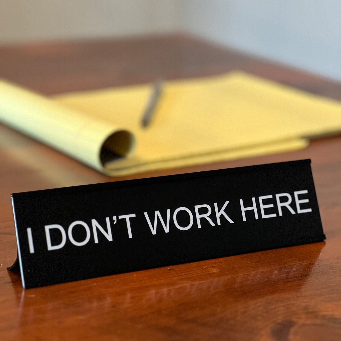 Sarcastic Acrylic Office Desk Signs