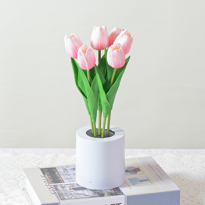 LED Tulip Night Light Decoration