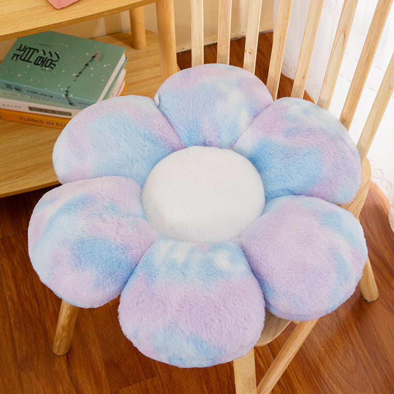 Flower Petals Seat Cushion Throw Pillow