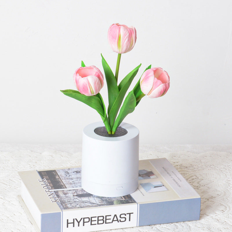 LED Tulip Night Light Decoration