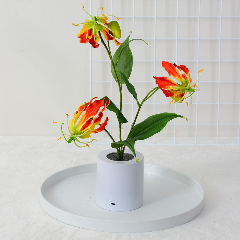 LED Butterfly Flower Night Light Ornament