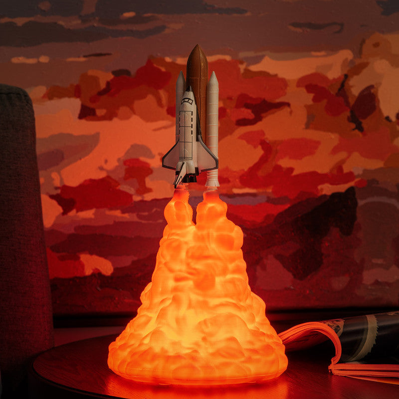 3D Printing Rocket Night Light