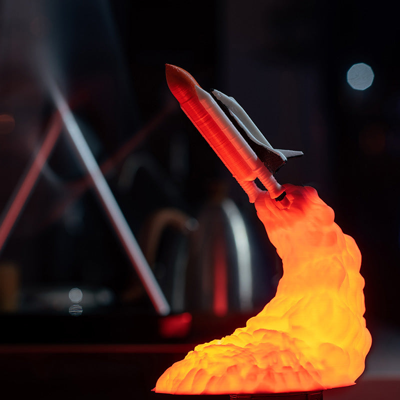 3D Printing Rocket Night Light