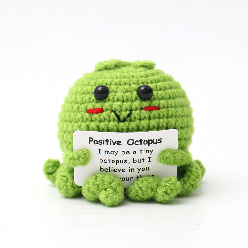 Positive Energy Potato Crocheted Doll