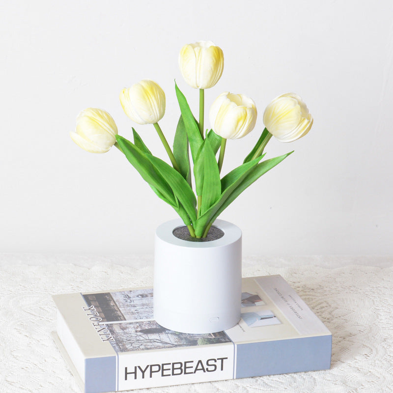 LED Tulip Night Light Decoration