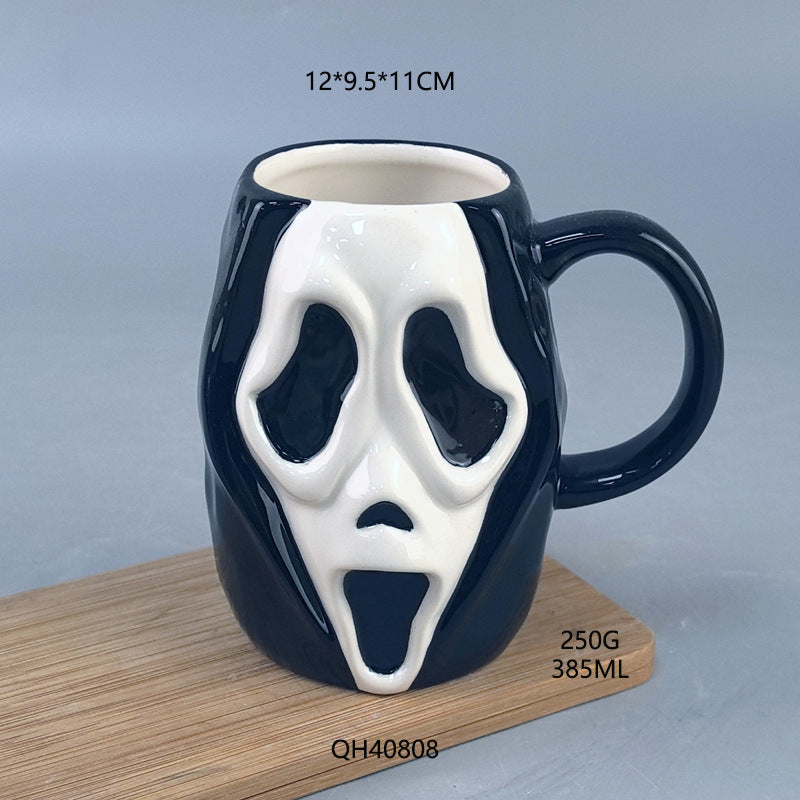 Ghost Face Ceramic Mug